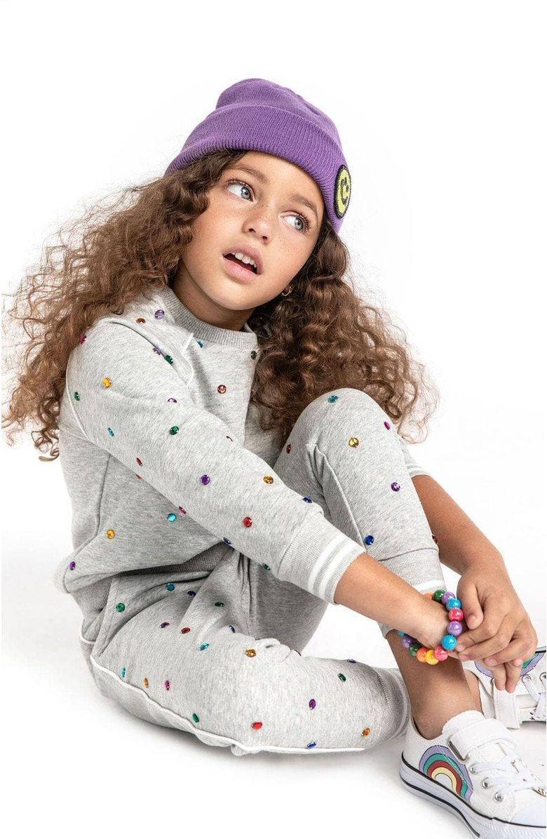 Lola + The Boys Rainbow Gem Trackset, Alternate, color, Grey