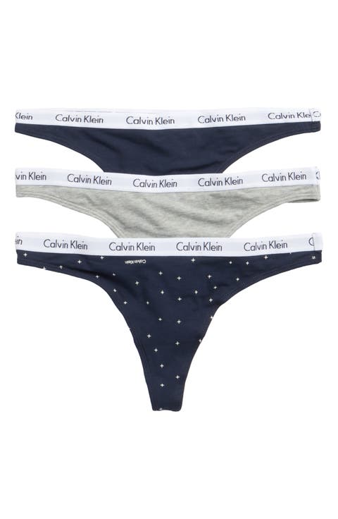 Logo Assorted Thongs - Pack of 3