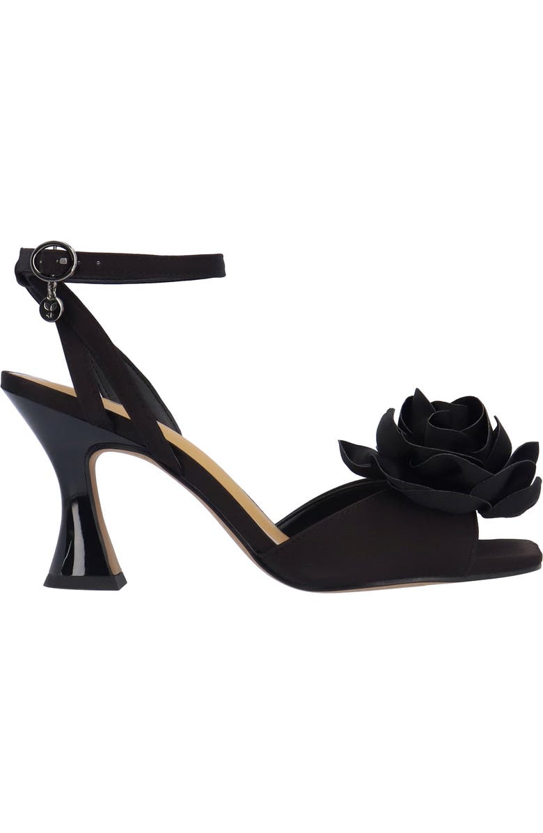 J. Reneé Pomeline Ankle Strap Sandal, Alternate, color, Black