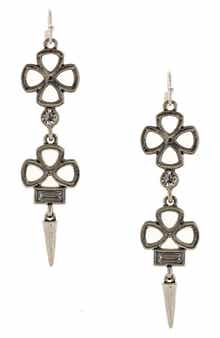 OLIVIA WELLES Kaia Cutout Drop Earrings