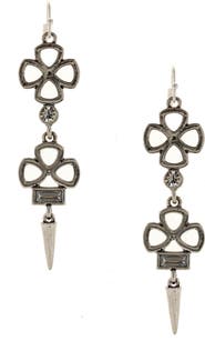 OLIVIA WELLES Kaia Cutout Drop Earrings