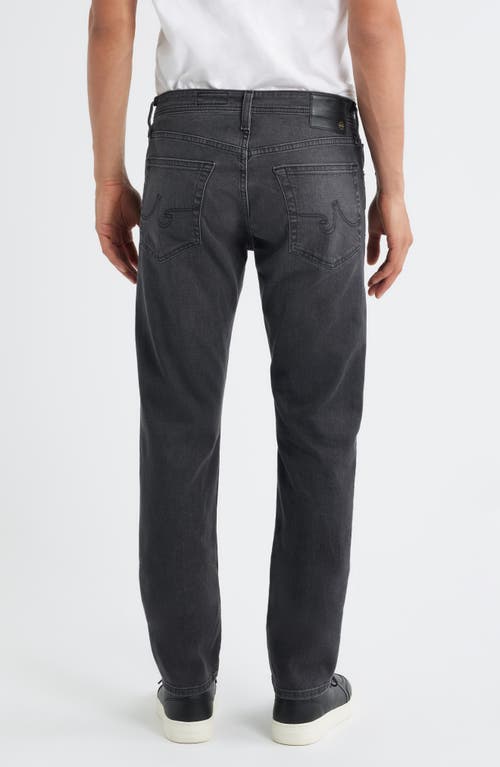 Ag Everett Slim Straight Leg Jeans In Black