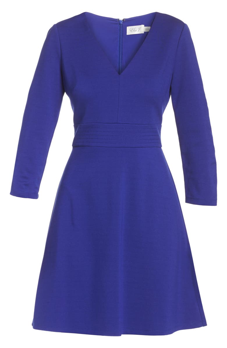 Eliza J Fit & Flare Dress, Alternate, color, 