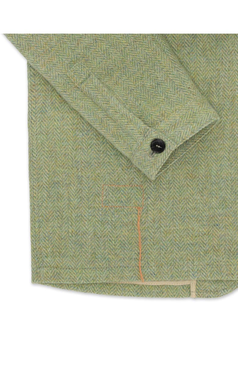 Fortela Scotland Herringbone Tweed Jacket, Alternate, color, Sage