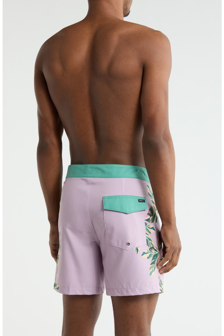 Palm Street Board Shorts, Alternate, color, PINK