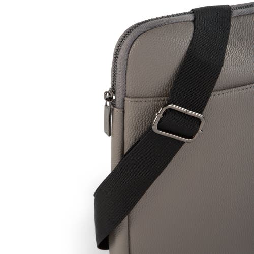 Bugatti Contrast Crossbody In Grey
