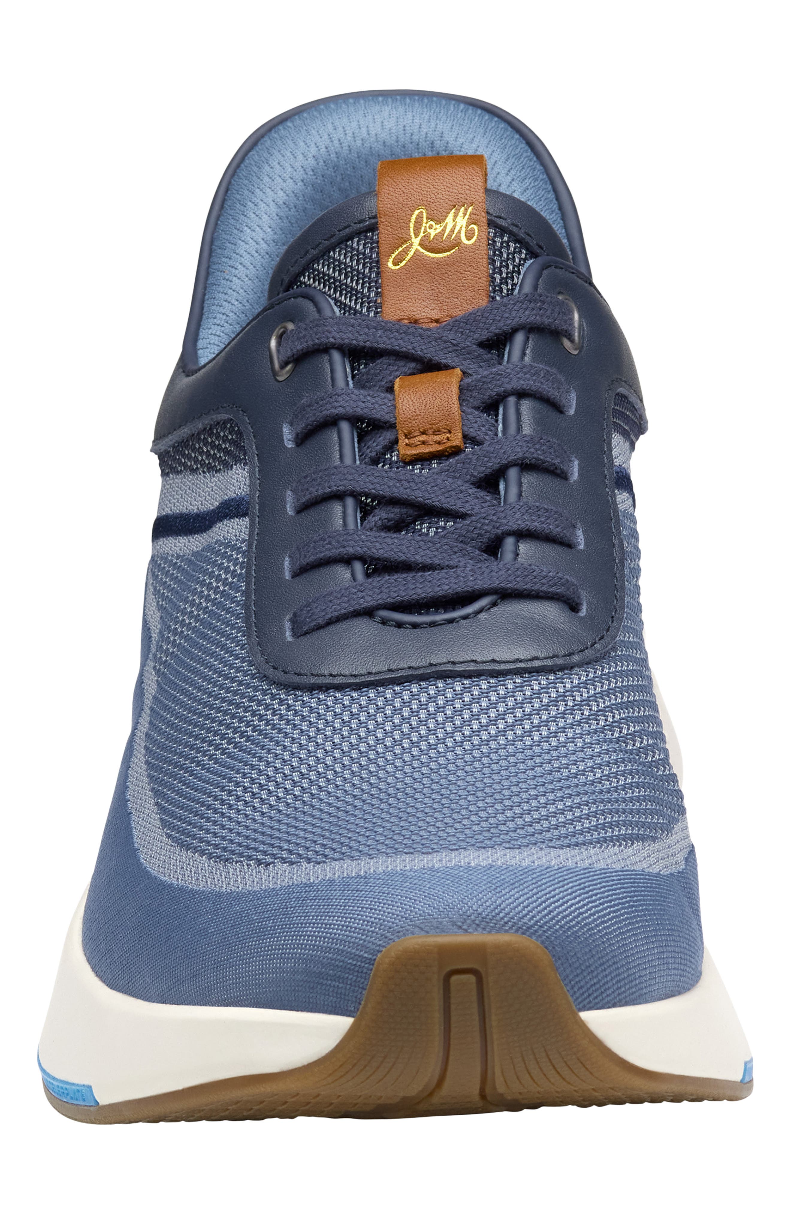 Johnston & Murphy Surge Knit U-Throat Sneaker, Alternate, color, Navy Knit