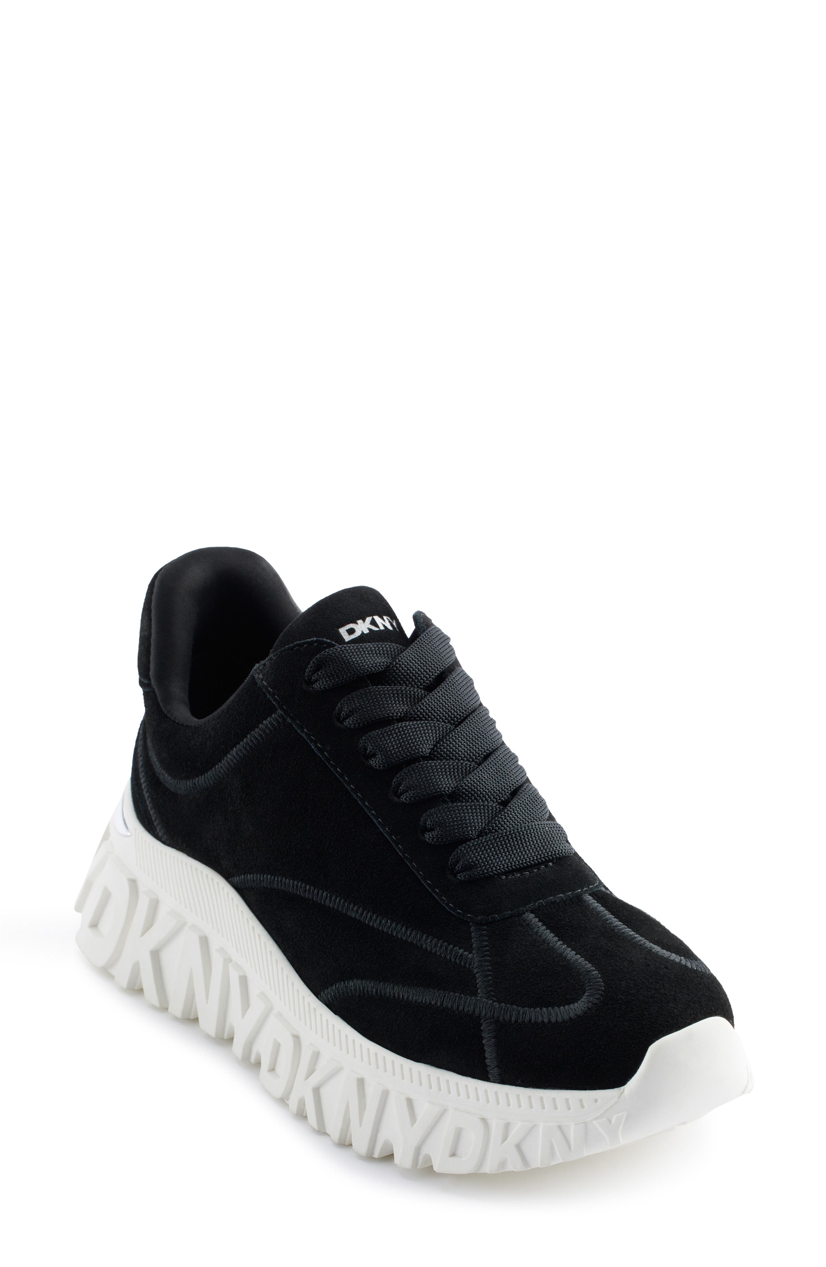 DKNY Laeoni Platform Sneaker, Main, color, Black