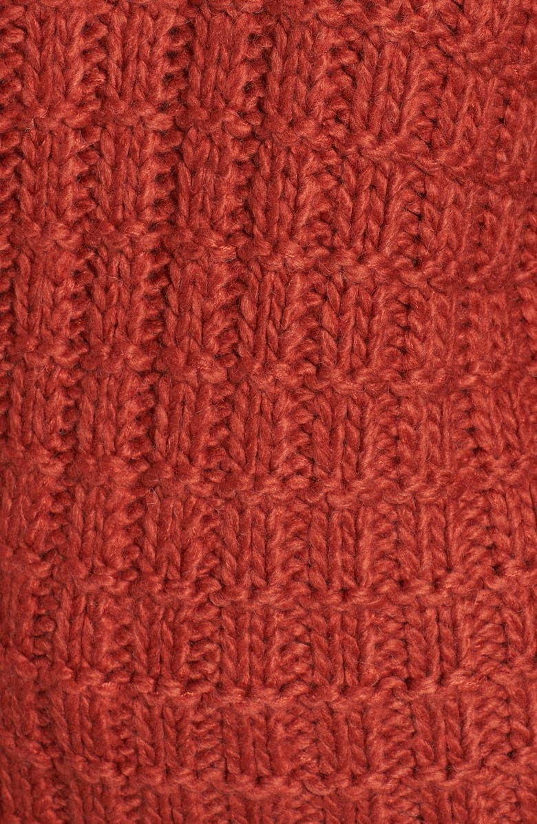 MOON RIVER Chunky Knit Crewneck Sweater, Alternate, color, 