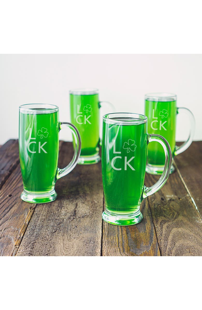 Cathy's Concepts Set of 4 Craft Beer Mugs, Alternate, color,