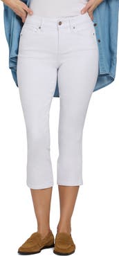 NYDJ Chloe Cool Embrace® Side Slit Capri Jeans