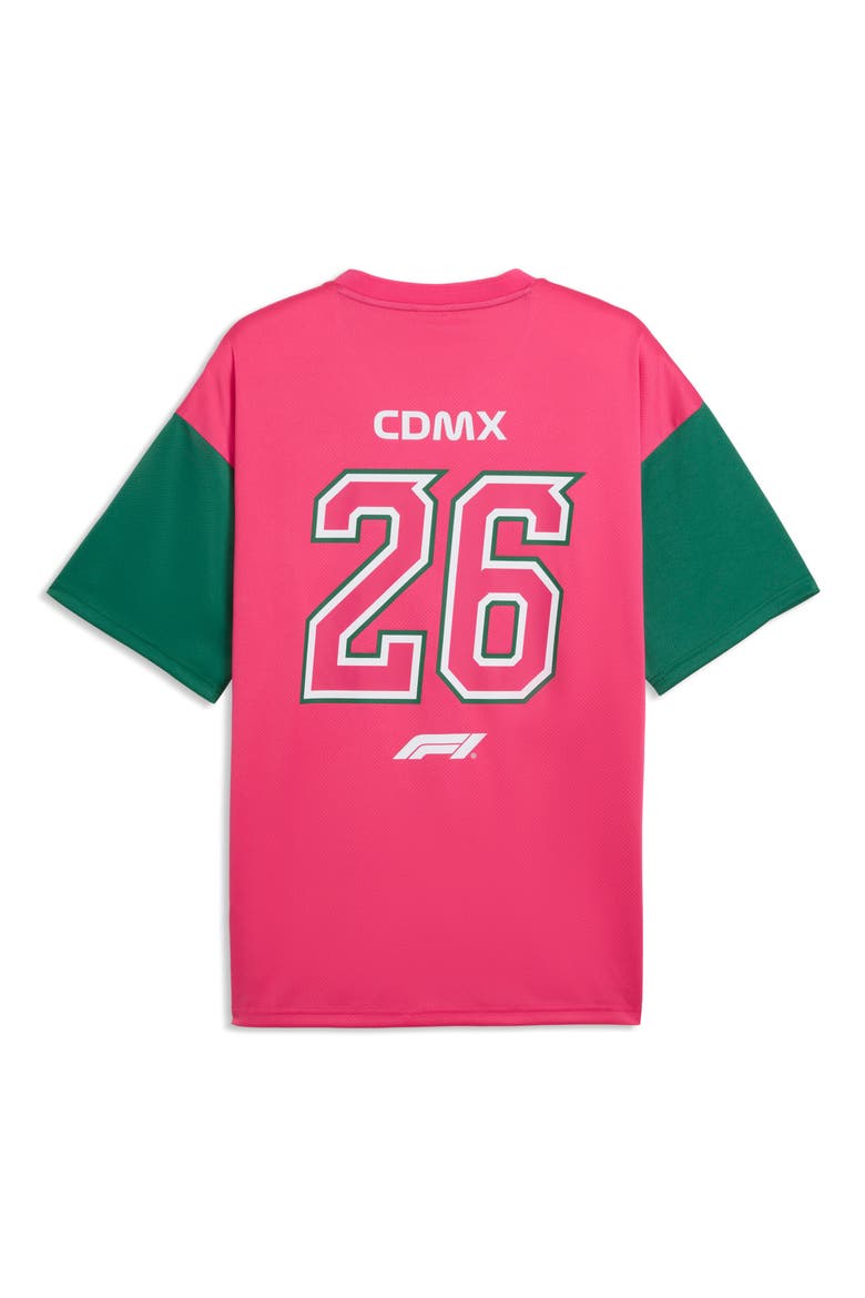 F1 Mexico Jersey, Alternate, color, PUMA PINK