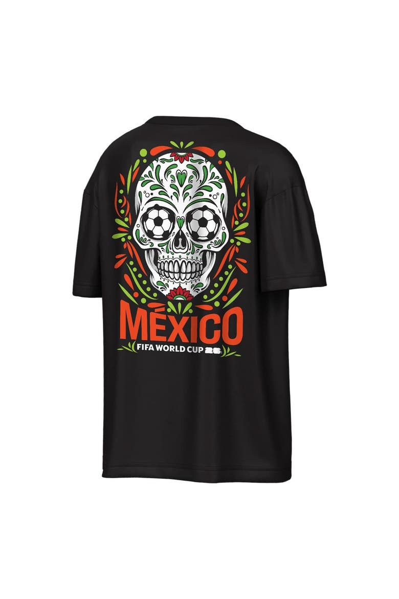 Men's Outerstuff  Black FIFA World Cup 2026 Rally Oversized 2-Hit T-Shirt, Alternate, color, Black