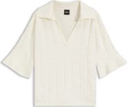 BOSS Fapavero Basket Weave Texture Sweater