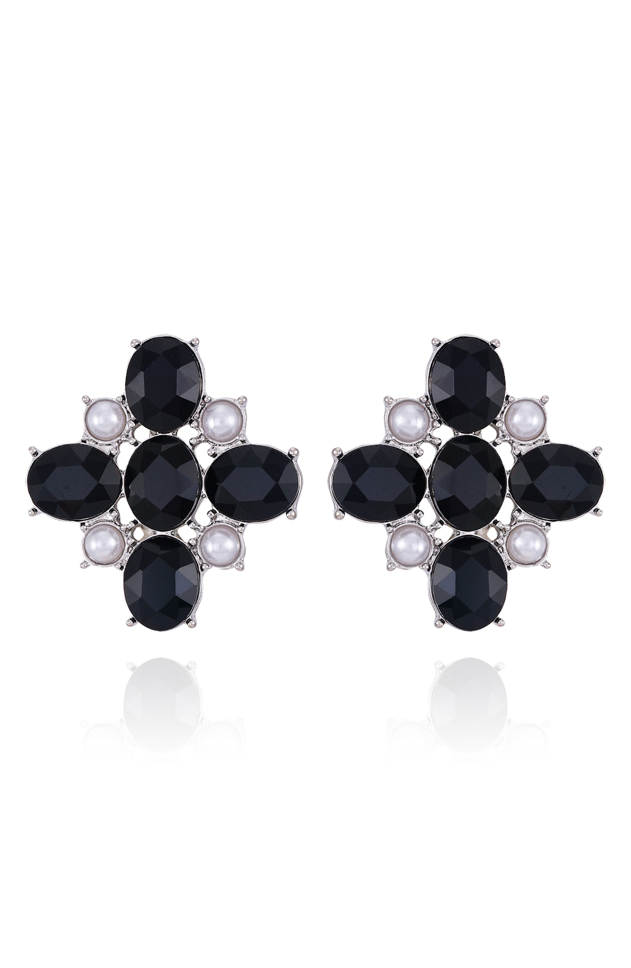 GUESS Crystal Clip-On Earrings