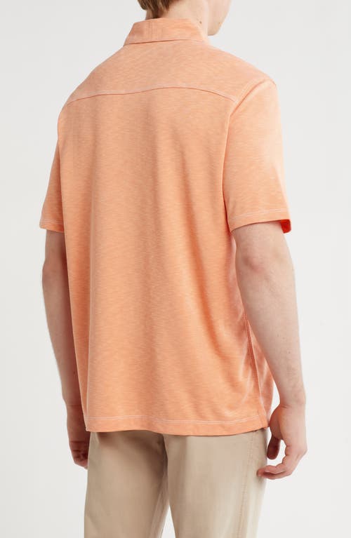 Johnston & Murphy Slub Polo
