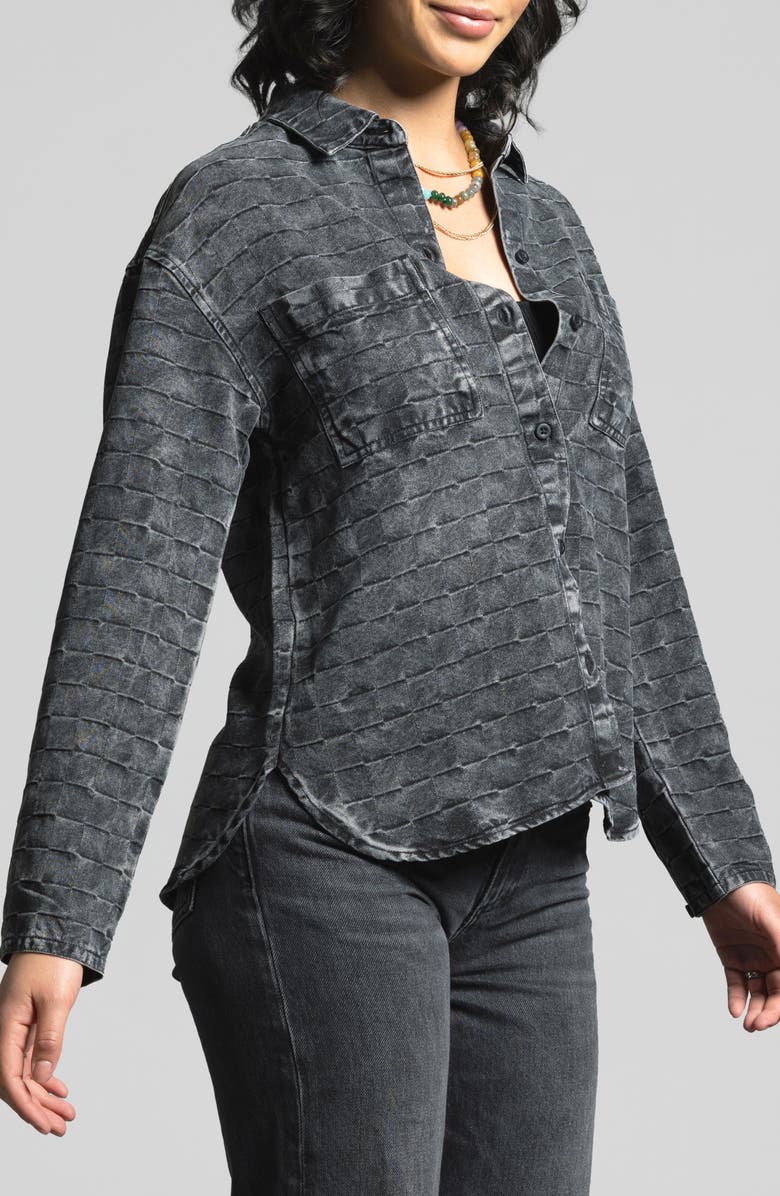 WEEKEND LOS ANGELES Adoria Texture Shirt, Alternate, color,