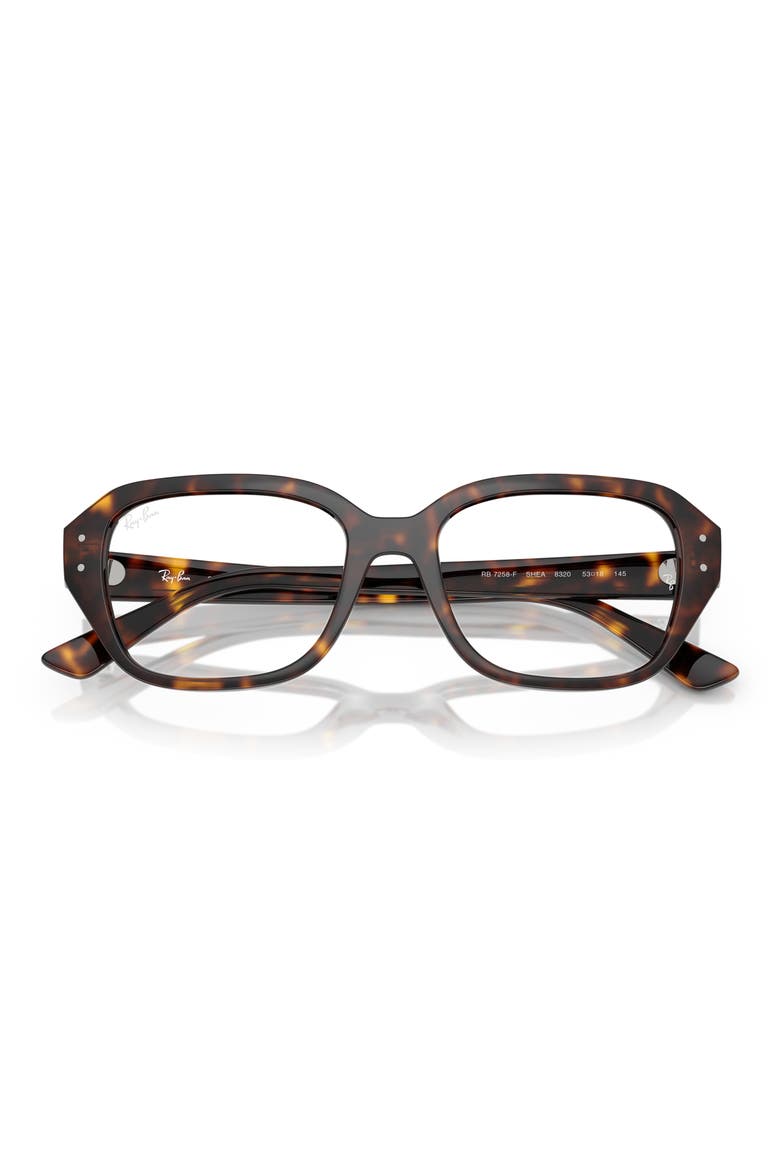 51mm Square Optical Glasses, Alternate, color, HAVANA