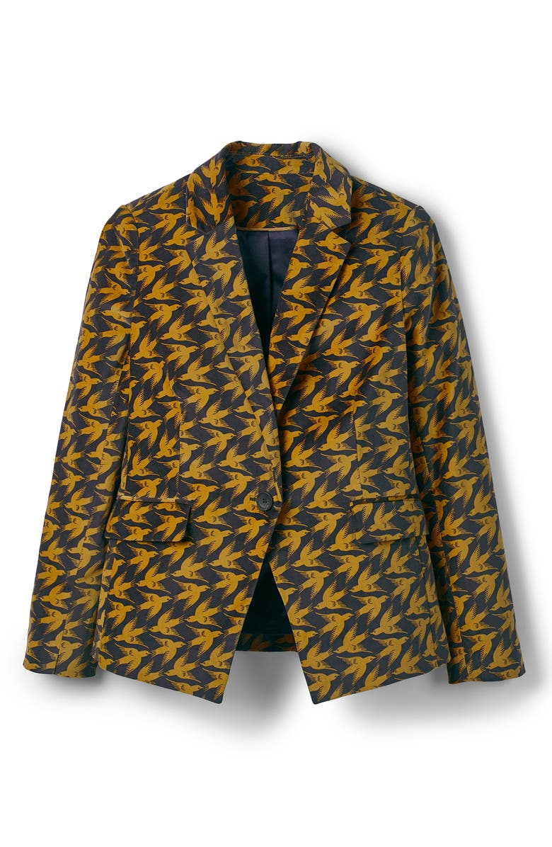 Boden Stretch Velvet Blazer, Alternate, color, 