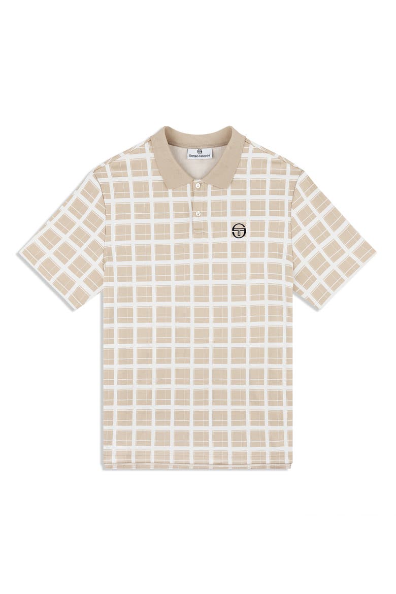 Damarindo Check Polo, Alternate, color, HUMUS