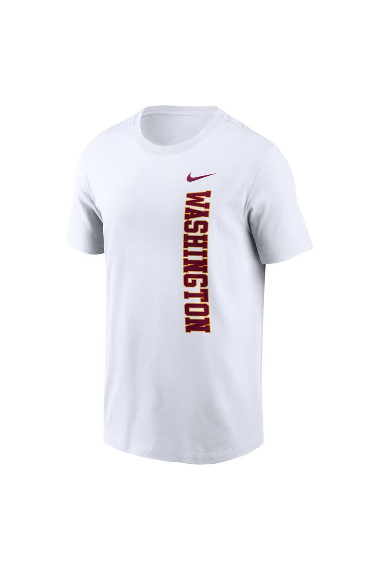 Men's Nike White Washington Commanders Essential T-Shirt, Alternate, color, White