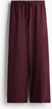 H&M Plumeti Drawstring Trousers