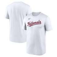 Nike Men's Nike White Washington Nationals New Legend Wordmark Dri-FIT T-Shirt