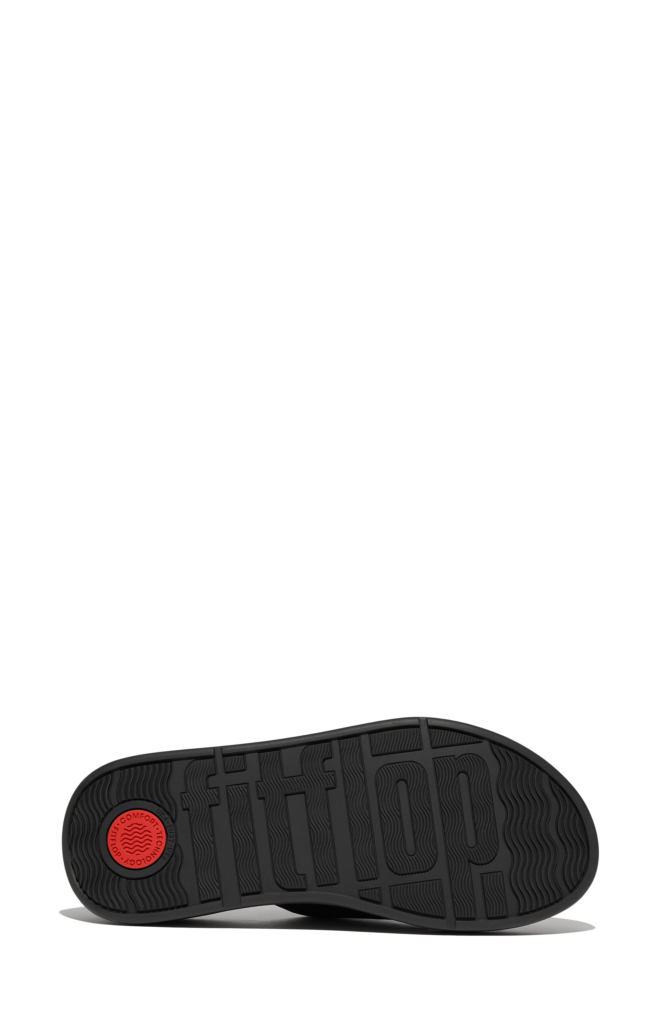 FitFlop F-Mode Shimmer Buckle Sandal, Alternate, color, 