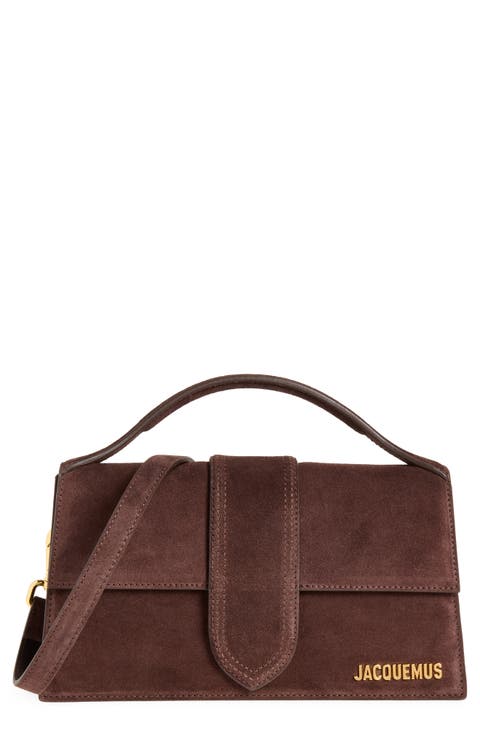 Le Grand Bambino Suede Crossbody Bag