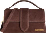 Jacquemus Le Grand Bambino Suede Crossbody Bag