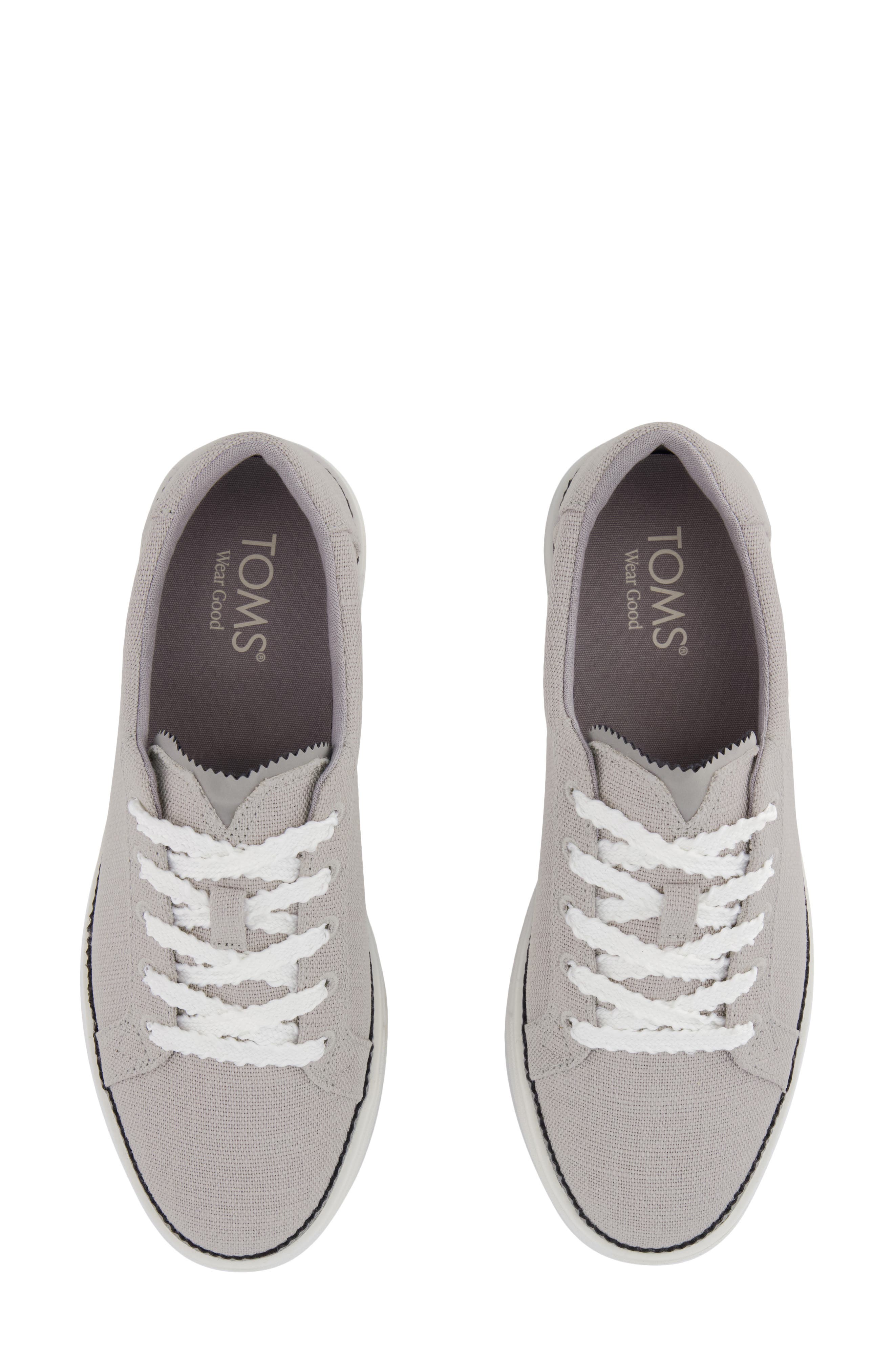 Izzy Sneaker, Alternate, color, MEDIUM GREY