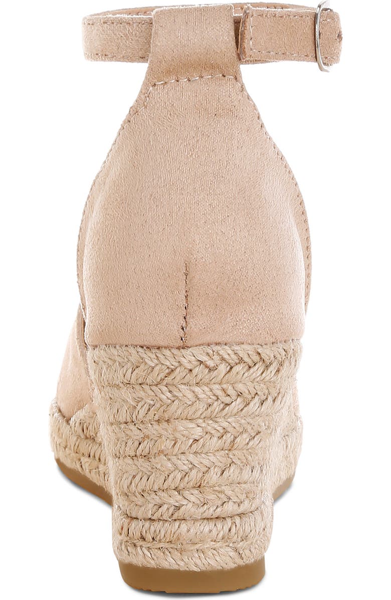 LONDON RAG Sorcruz Espadrille Platform Wedge Pump, Alternate, color, Beige
