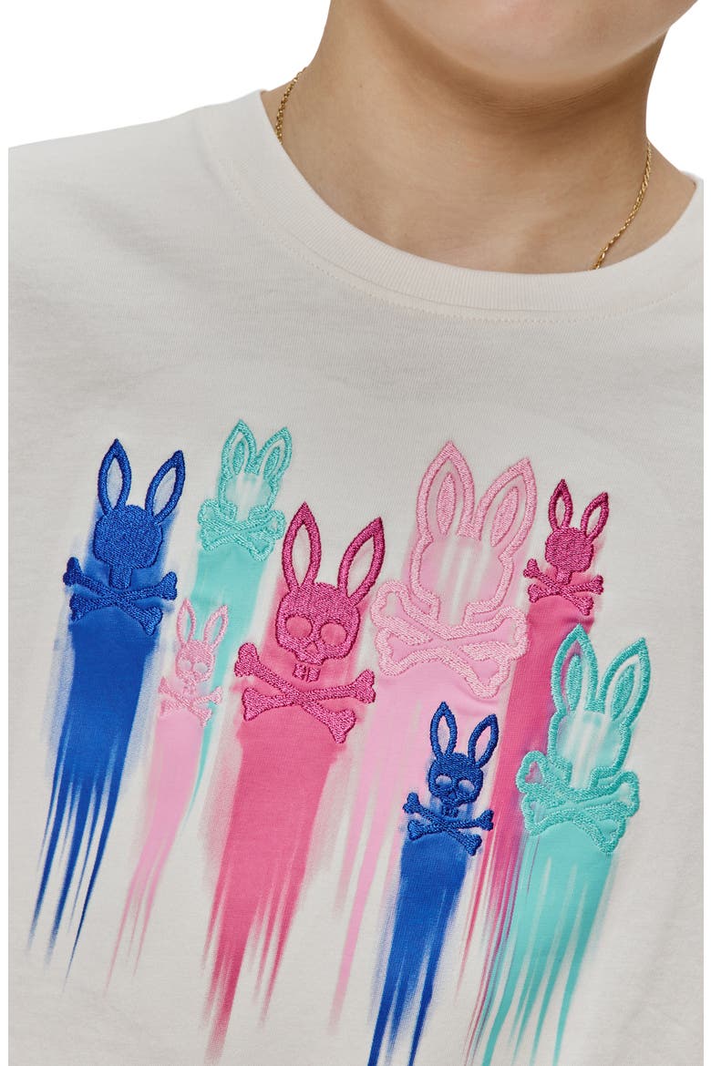Kids' Cosmo Embroidered Graphic T-Shirt, Alternate, color, PRISTINE