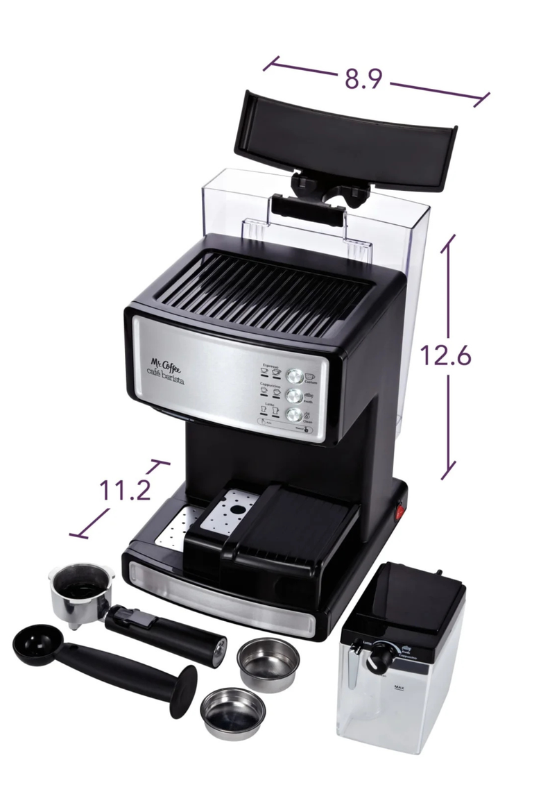 Café Barista, Alternate, color, Stainless Steel