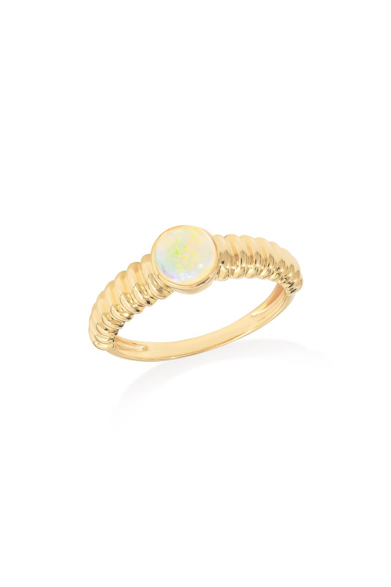 Ethiopian Opal Ring, Main, color, YELLOW GOLD
