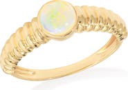 YS GEMS Ethiopian Opal Ring