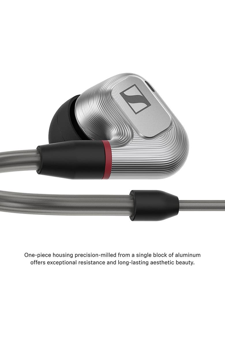 IE 900 Audiophile In-Ear Headphones, Alternate, color, Silver
