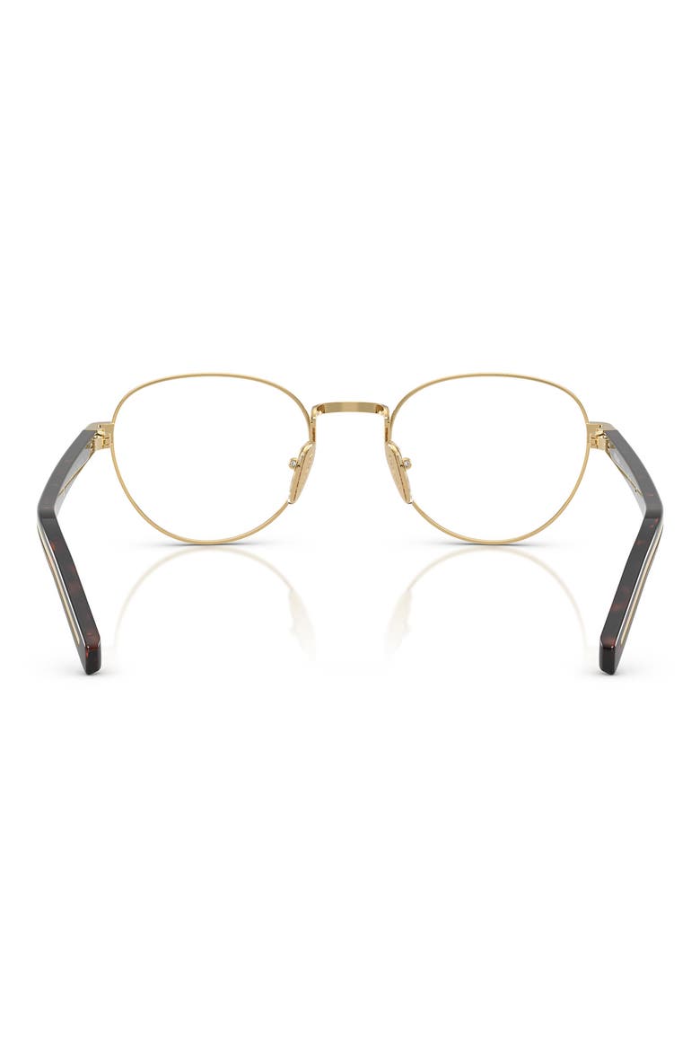 51mm Round optical glasses, Alternate, color, GOLD
