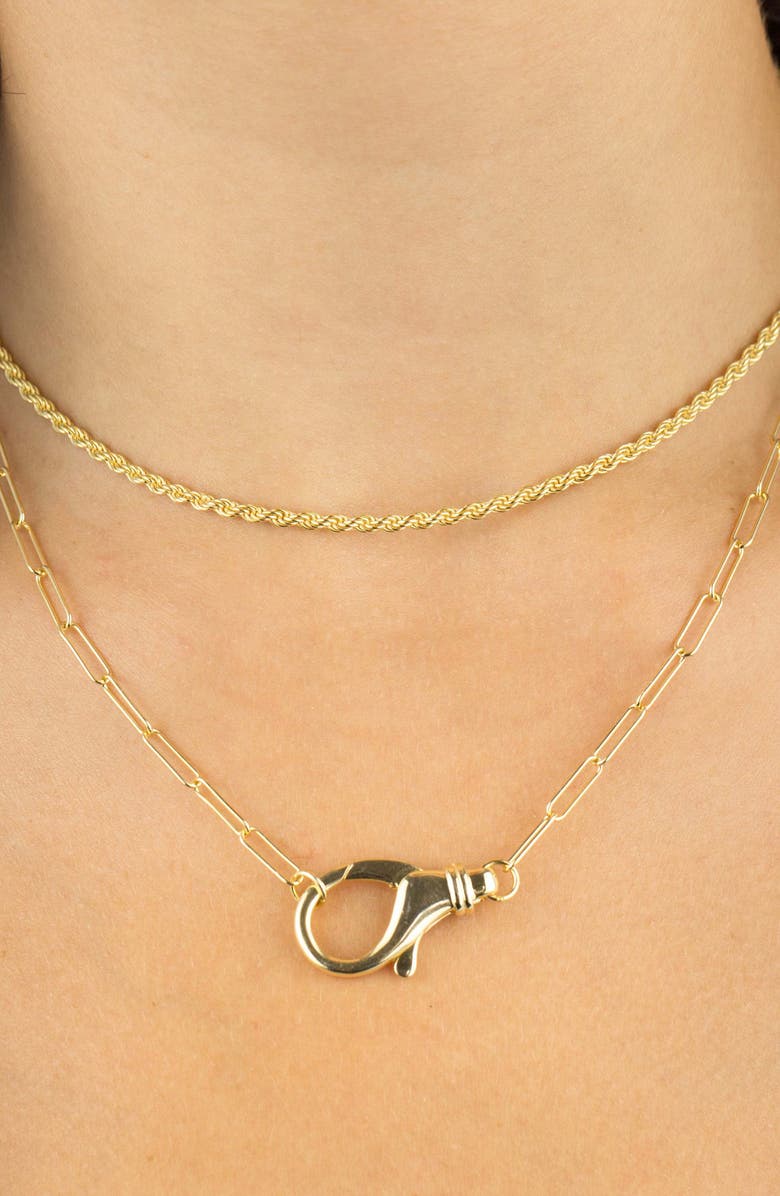 BY ADINA EDEN Adina's Jewels Rope Chain Necklace, Alternate, color,