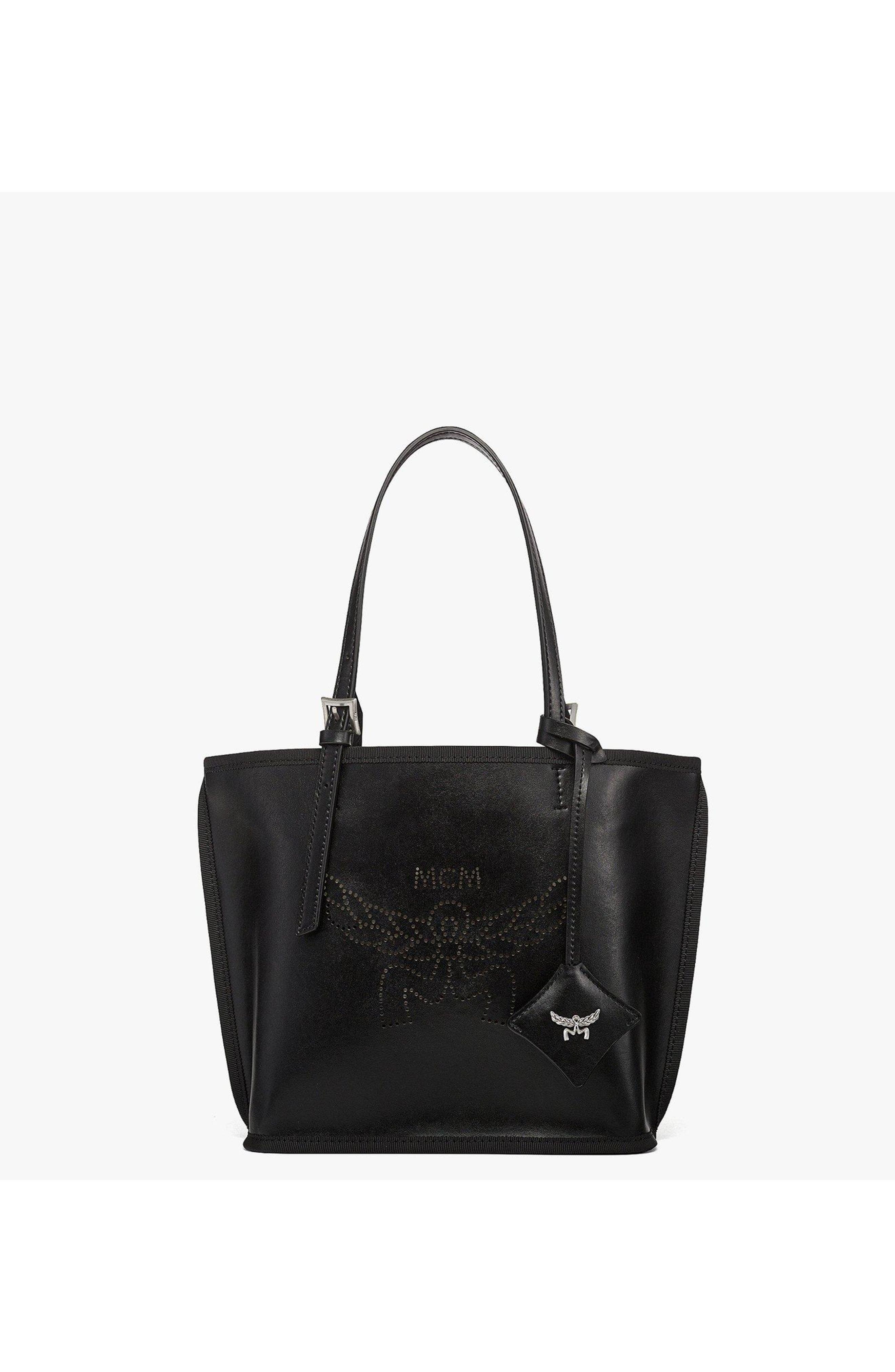 MCM Himmel Shopper in MIRUMÂ<sup
®</sup
, Main, color, Black