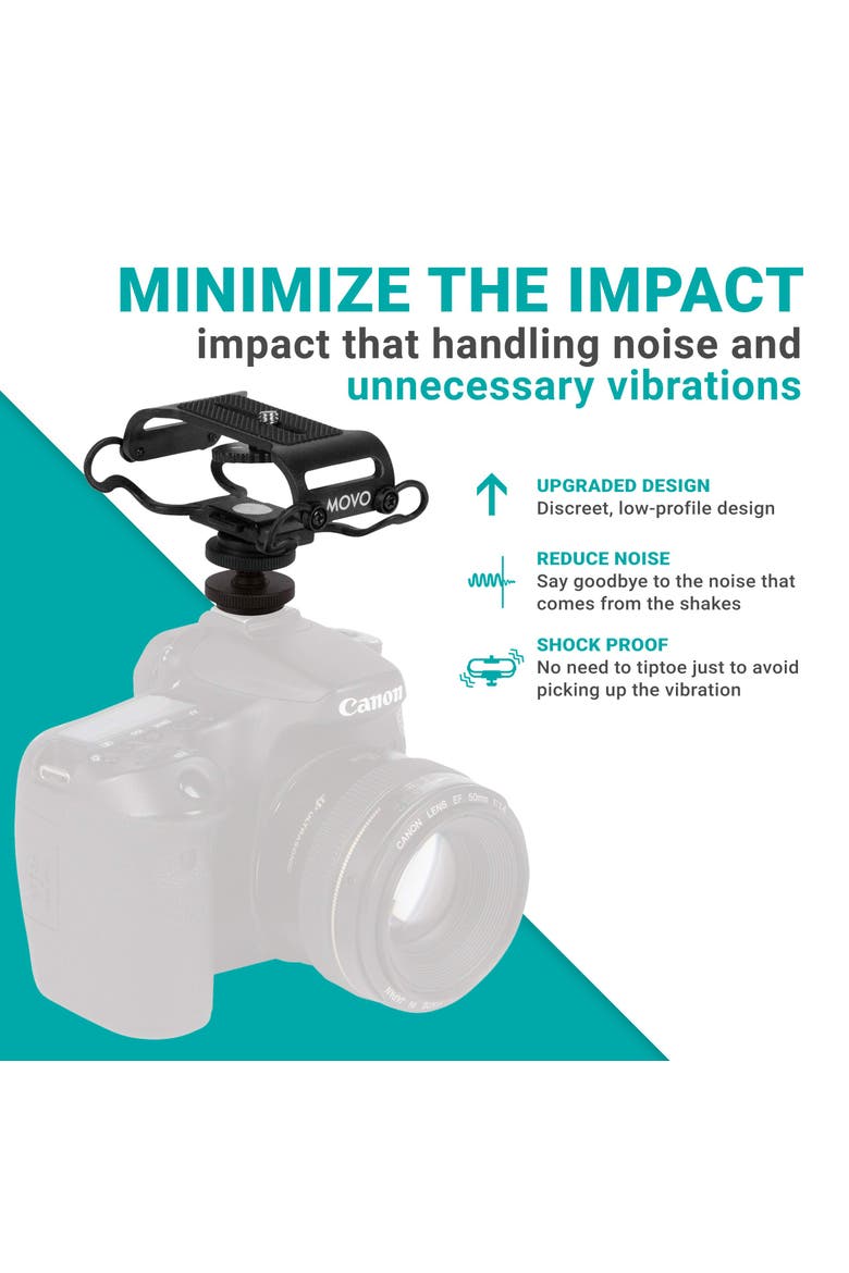 SMM5-B Universal Microphone and Portable Recorder Shock Mount - Fits The Zoom H4n, H5, H6, Tascam DR-40, DR-05, DR-07 with 1/4 Mounting Screw, Alternate, color, Black