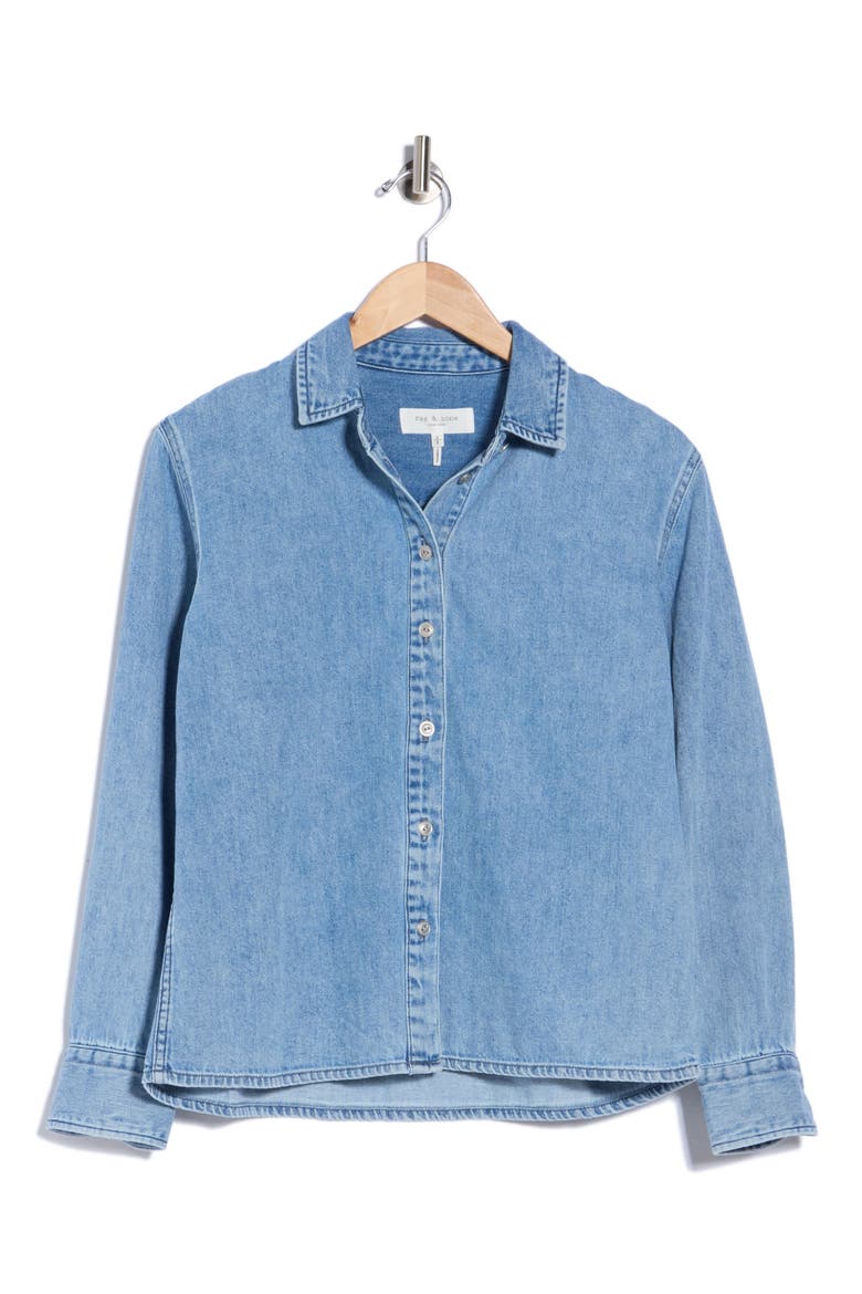 Denise Cotton Shirt, Main, color, RICHFLD
