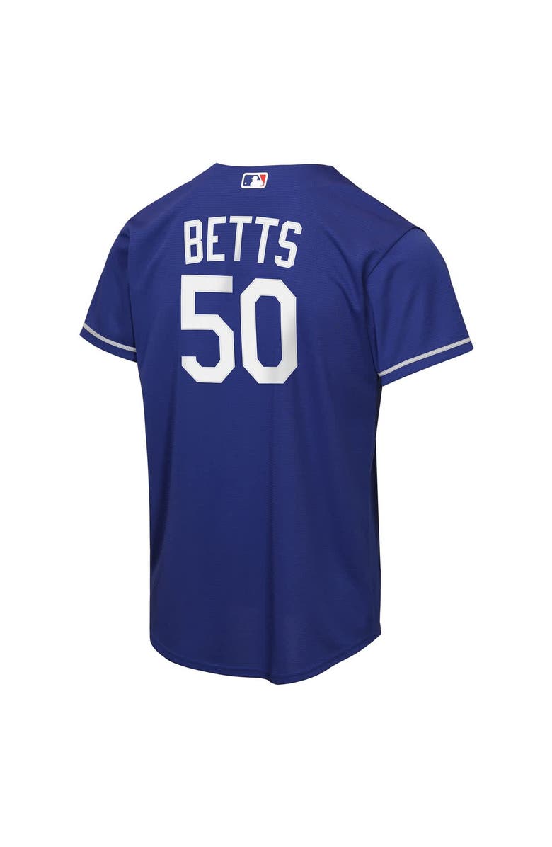 Nike Youth Nike Mookie Betts Royal Los Angeles Dodgers Alternate Replica Jersey, Alternate, color, Royal