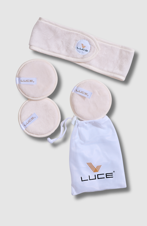 Eco-Conscious 5-Piece Makeup Remover Set - Soft & Effective