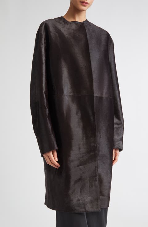 Miller Genuine Calf Hair Coat