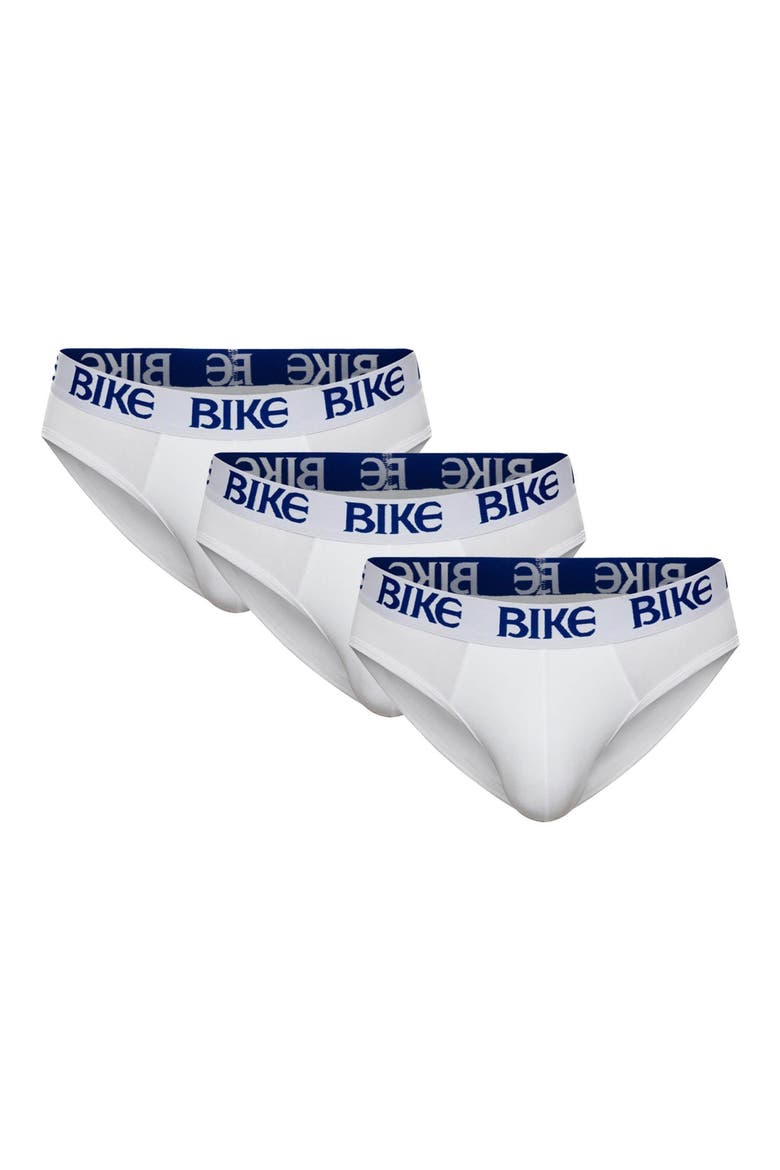 3-Pack Stretch Cotton Briefs, Alternate, color, WHITE