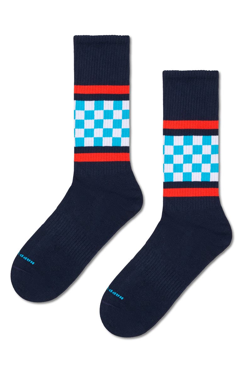 Happy Socks Assorted 2-Pack Fresh Sneaker Socks, Alternate, color, White