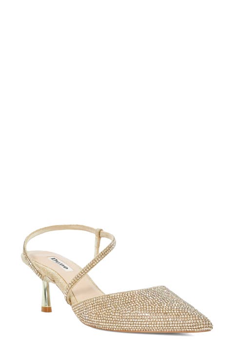 Competitive Slingback Pointed Toe Pump (Women)