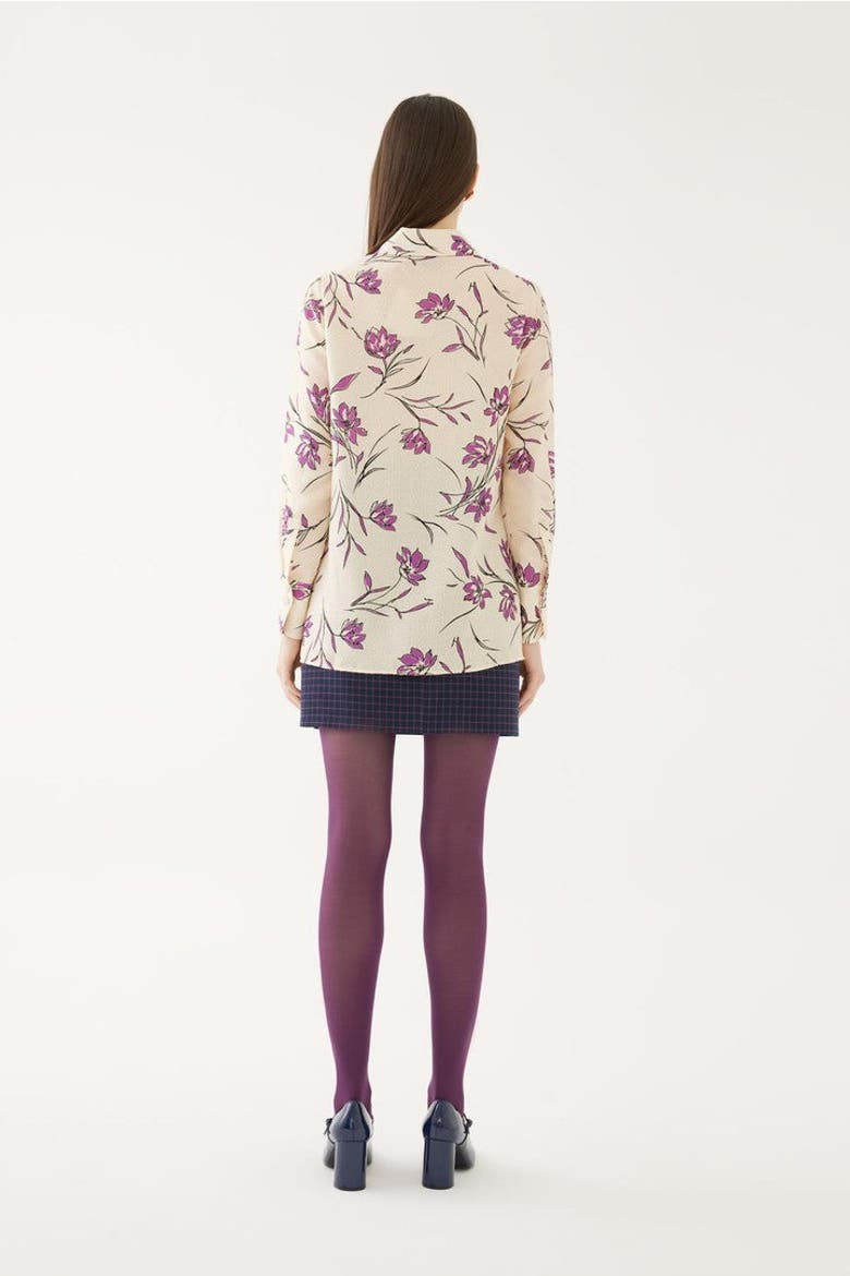 Floral Long Shirt, Alternate, color, MULTICOLOR