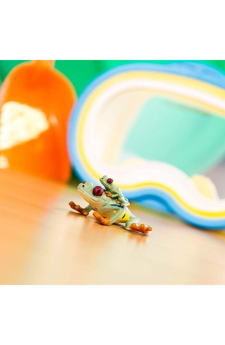 Safari Ltd. Red-Eyed Tree Frog Toy, Alternate, color, NO COLOR